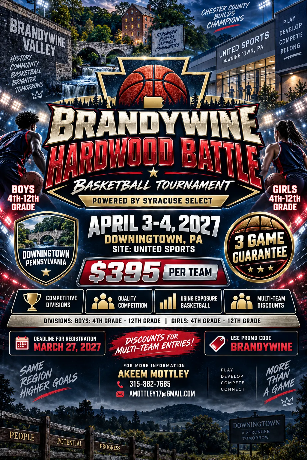 Brandywine Hardwood Battle – Apr 3-4, 2027