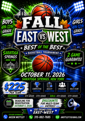 Fall East vs West Best of the Best – Oct 11, 2026