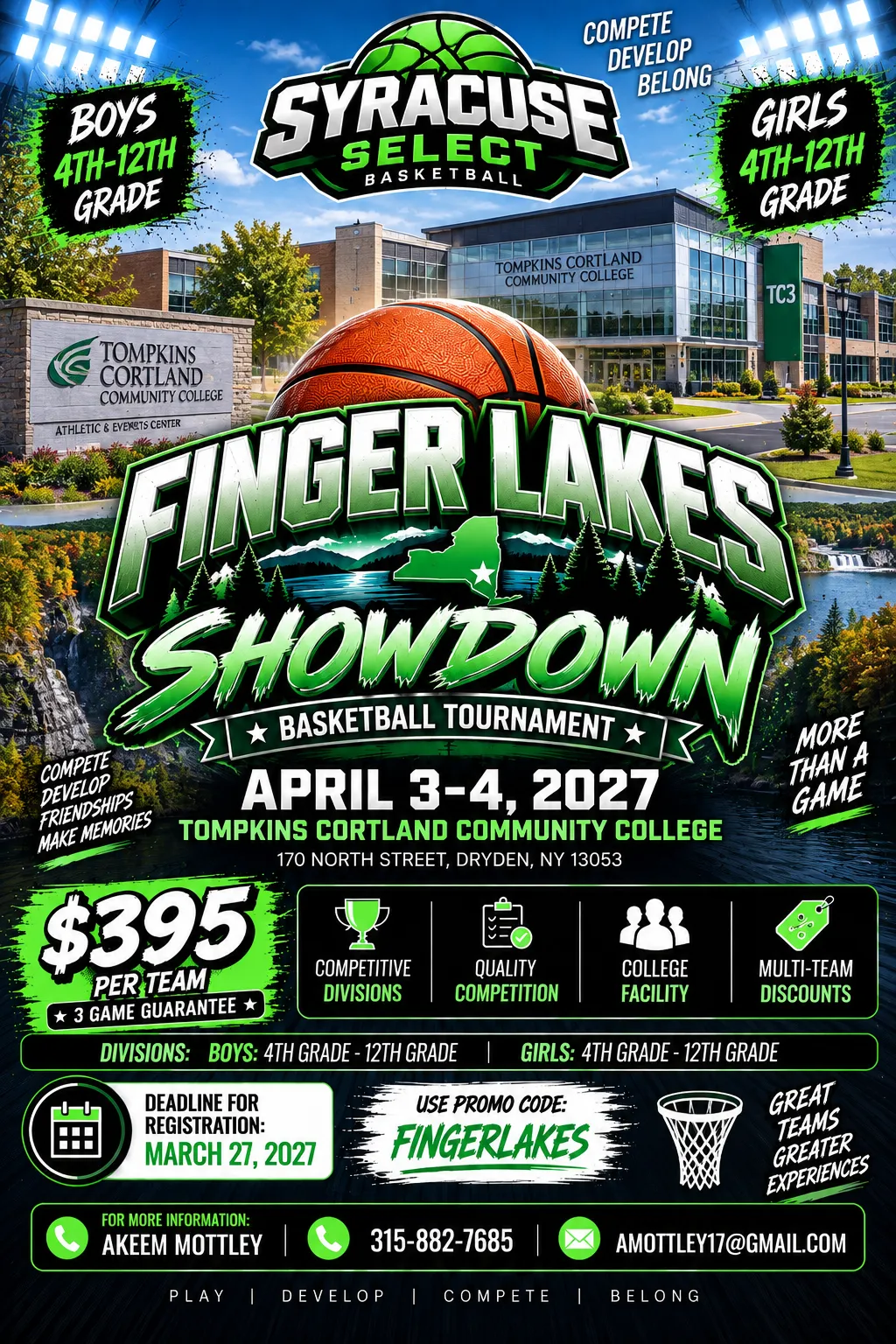 Finger Lakes Showdown – Apr 3–4, 2027