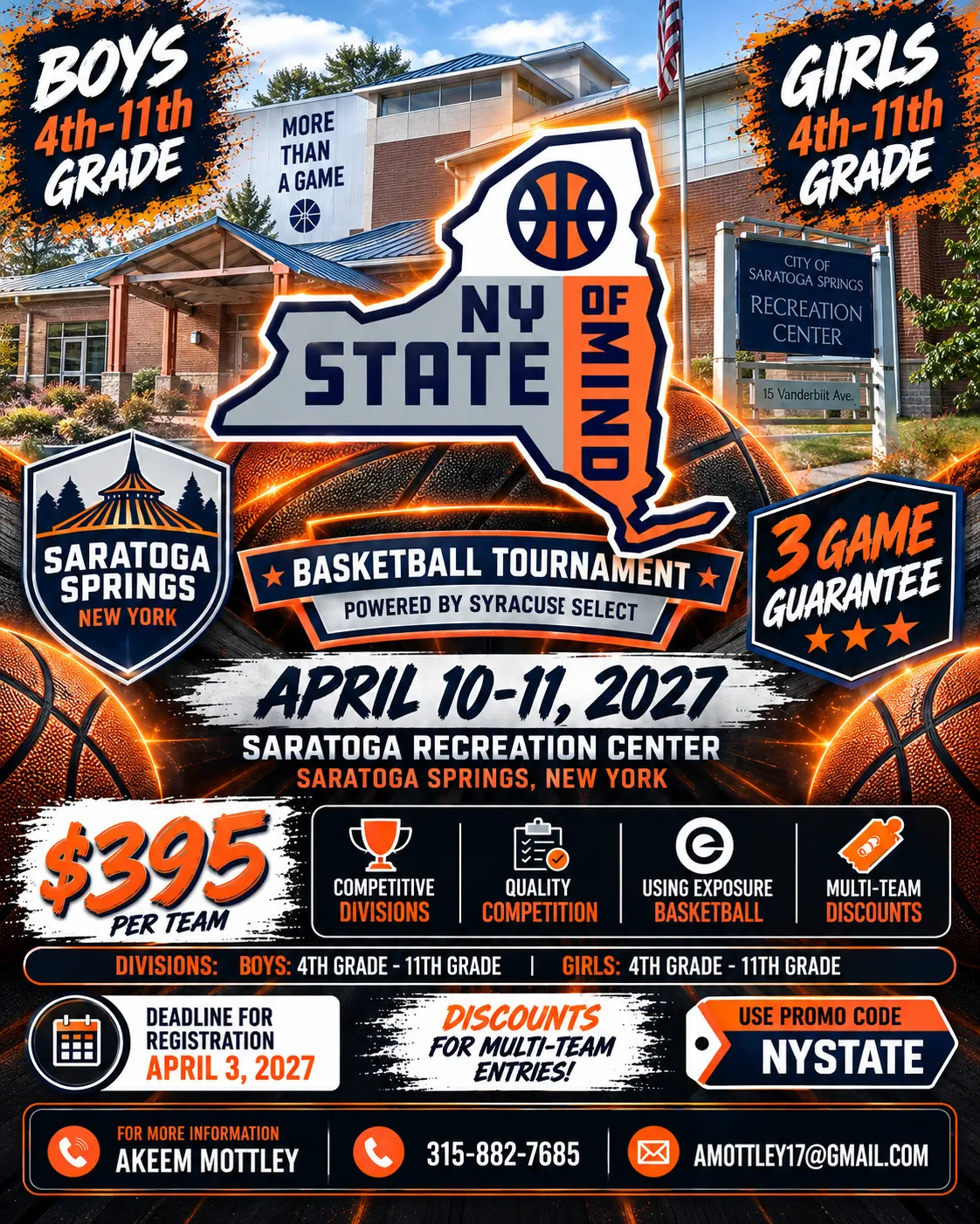 NY State of Mind – Apr 10–11, 2027