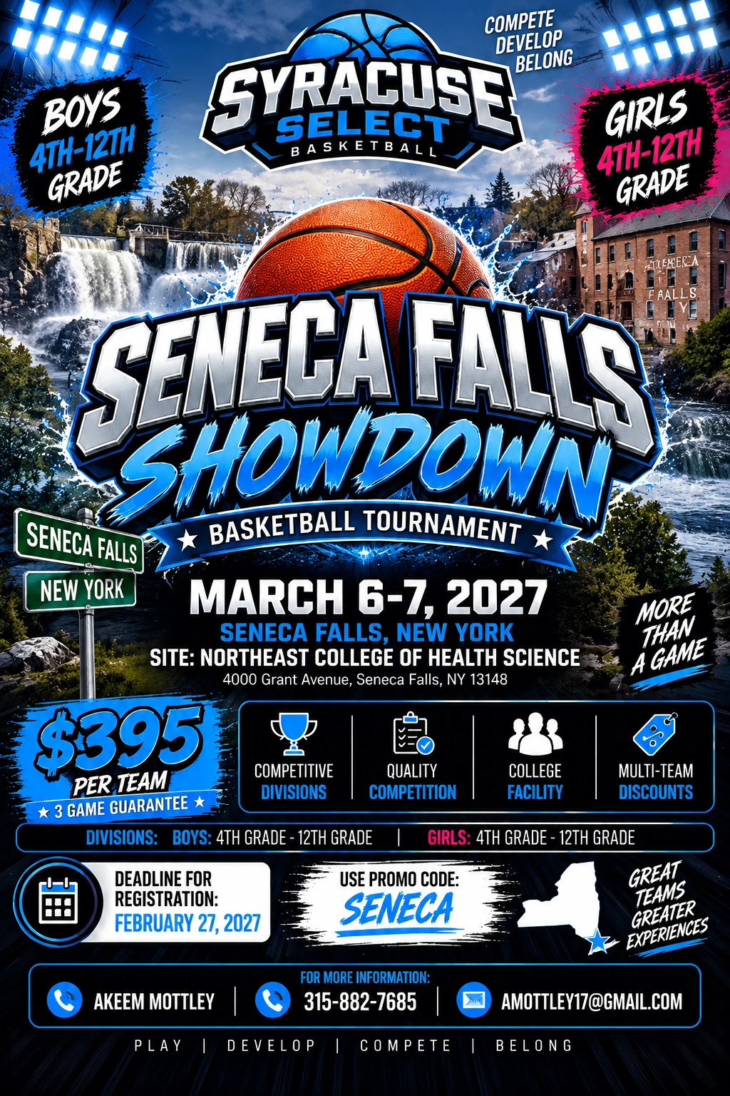 Seneca Falls Showdown – Mar 6–7, 2027