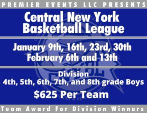 2022 Central New York Basketball League Registration Page