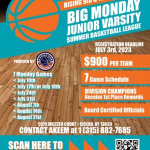Big Monday Junior Varsity Basketball League