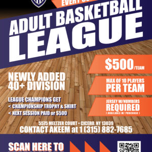 Syracuse Select Basketball Mens League Winter Session